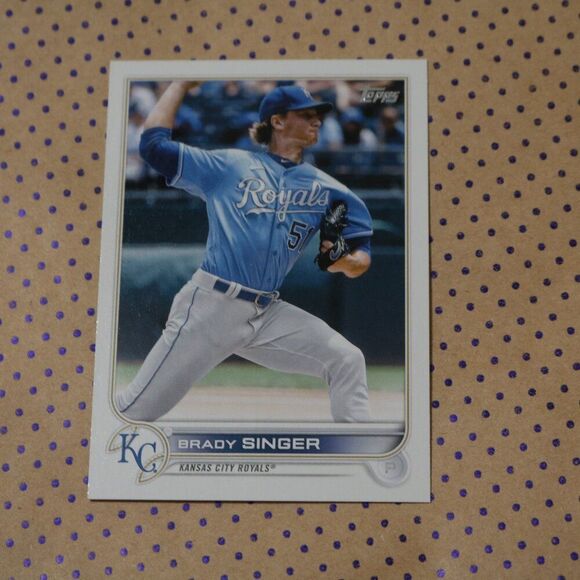 Brady Singer #313 Baseball Card - Picture 1 of 2